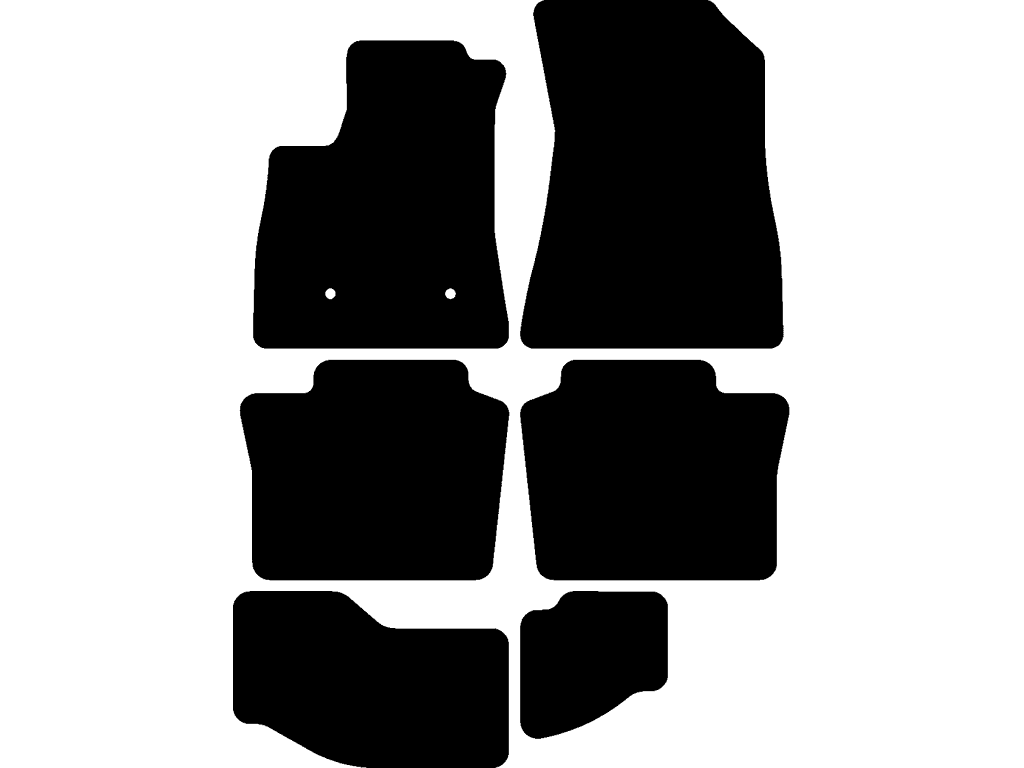 7-zits | Geschikt voor uitvoering zonder oplopende vloer (bestuurder & bijrijder)