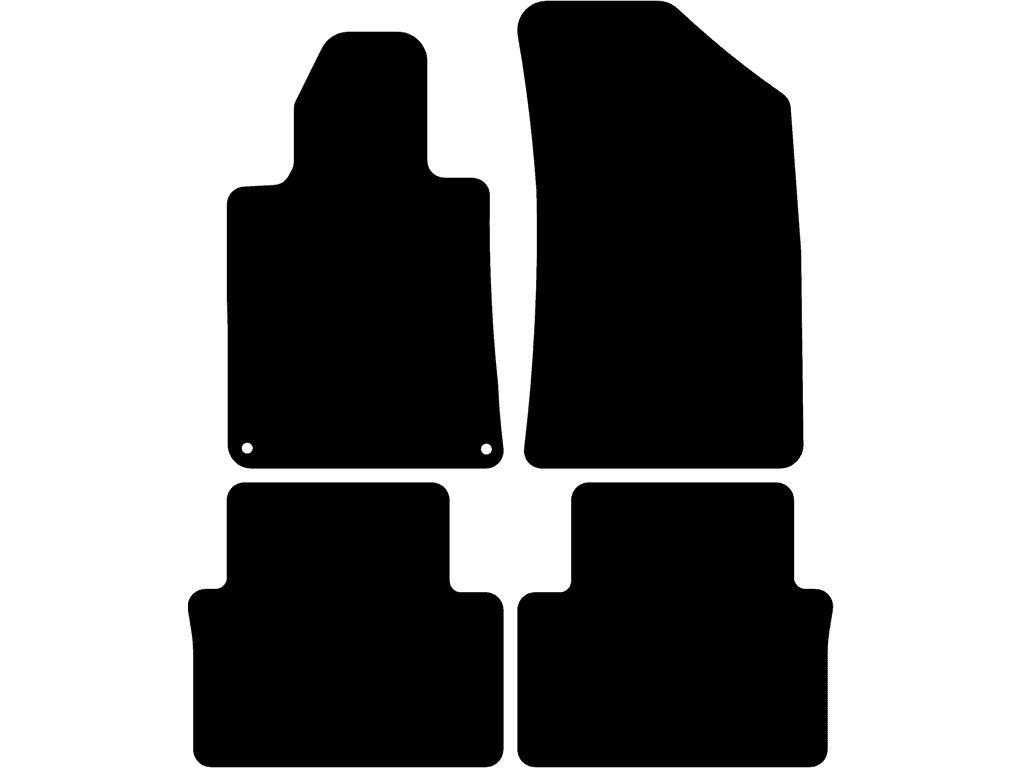 Berline / SW | Twee losse achtermatten | Variant 2