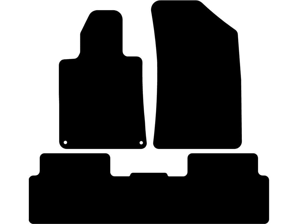 Berline / SW | Doorlopende achtermat | Variant 1