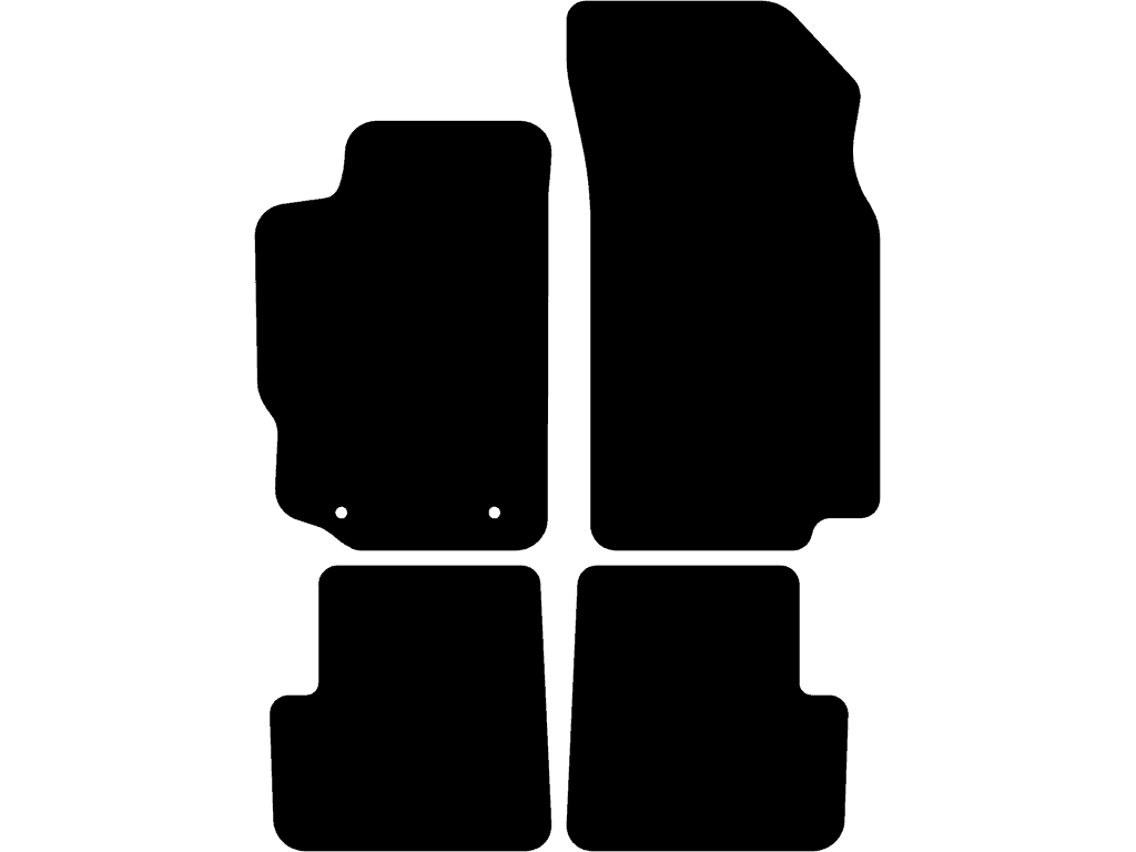 Coupé / Station / Sedan | Afstand bevestigingspunten (bestuurder) 24,3 cm | Variant 2