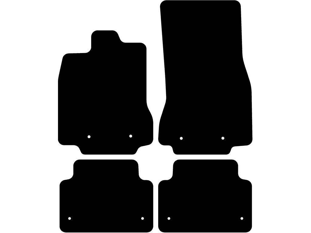 Sedan / Sportbrake | RWD | Zonder bevestiging op de achtermatten