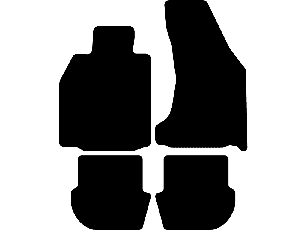 Smalle bijrijdersmat