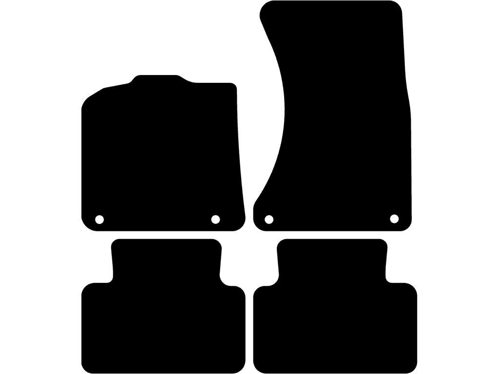 Automatten voor Porsche Macan 95B 2018 - 2024