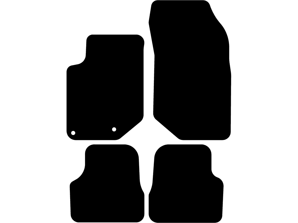 Corsa F | Benzine/Diesel | Bijrijder zonder bevestigingen