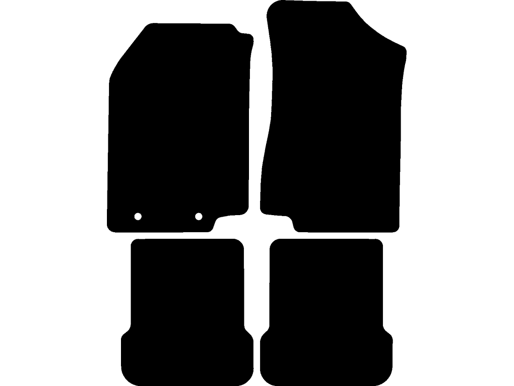 Automatten voor Volkswagen Golf 2 1983 - 1992