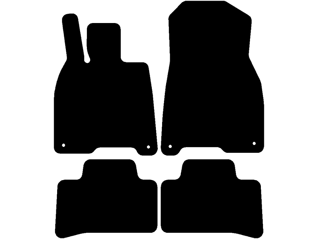 Automatten voor Mercedes EQE V295 2022 - 2025