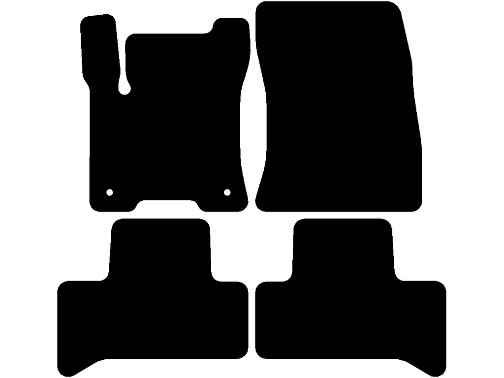 Automatten voor Mercedes EQA H243 2021 - 2025