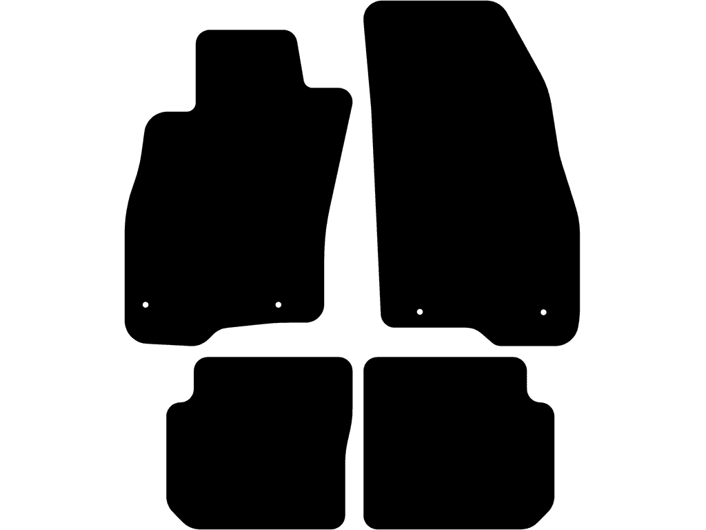 Automatten voor Fiat Punto 2012 - 2018