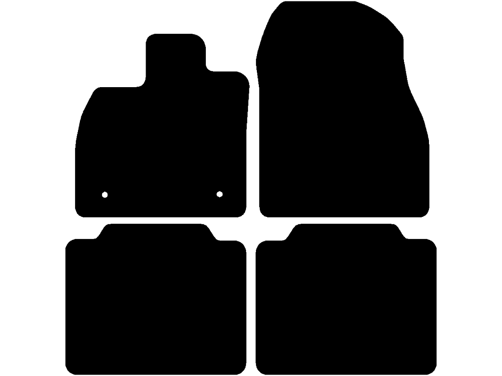 Automatten voor Toyota bZ4X 2022 - 2025