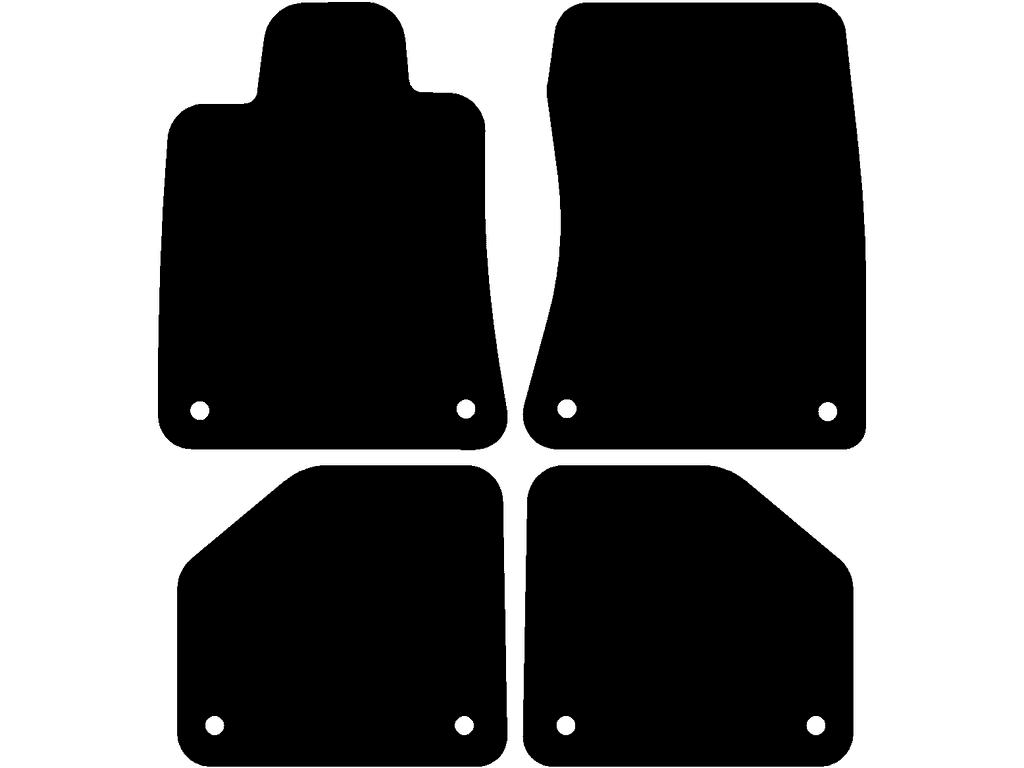 Automatten voor Aston Martin DBX 2020 - 2025