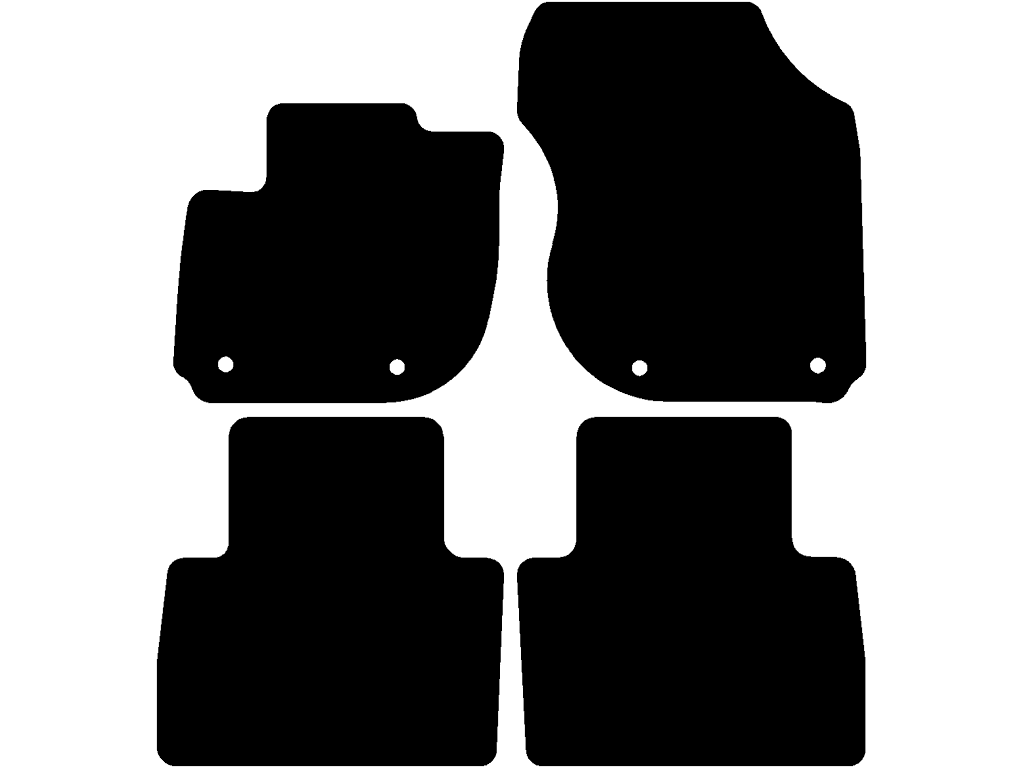 Bevestigingssysteem: Clips (met ovaal oog) met schroef