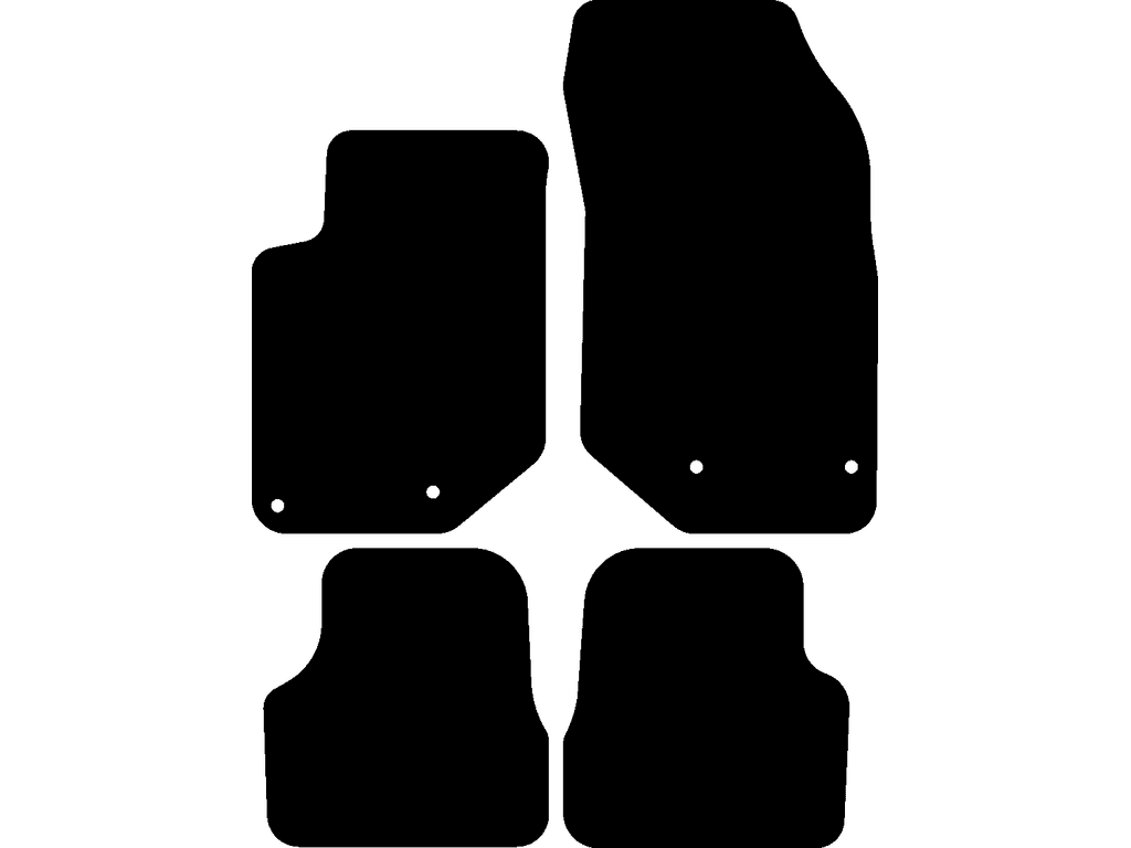 Corsa F | Benzine/Diesel | Bijrijder met bevestigingen