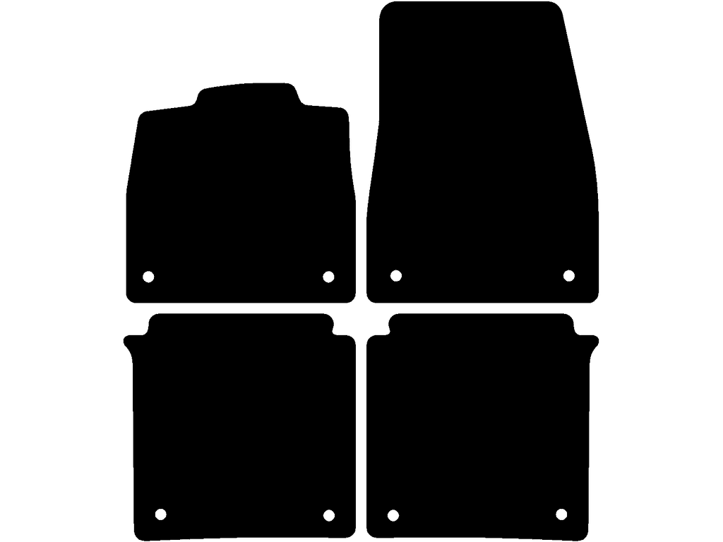 Automatten voor Hongqi EH7 2024 - 2026