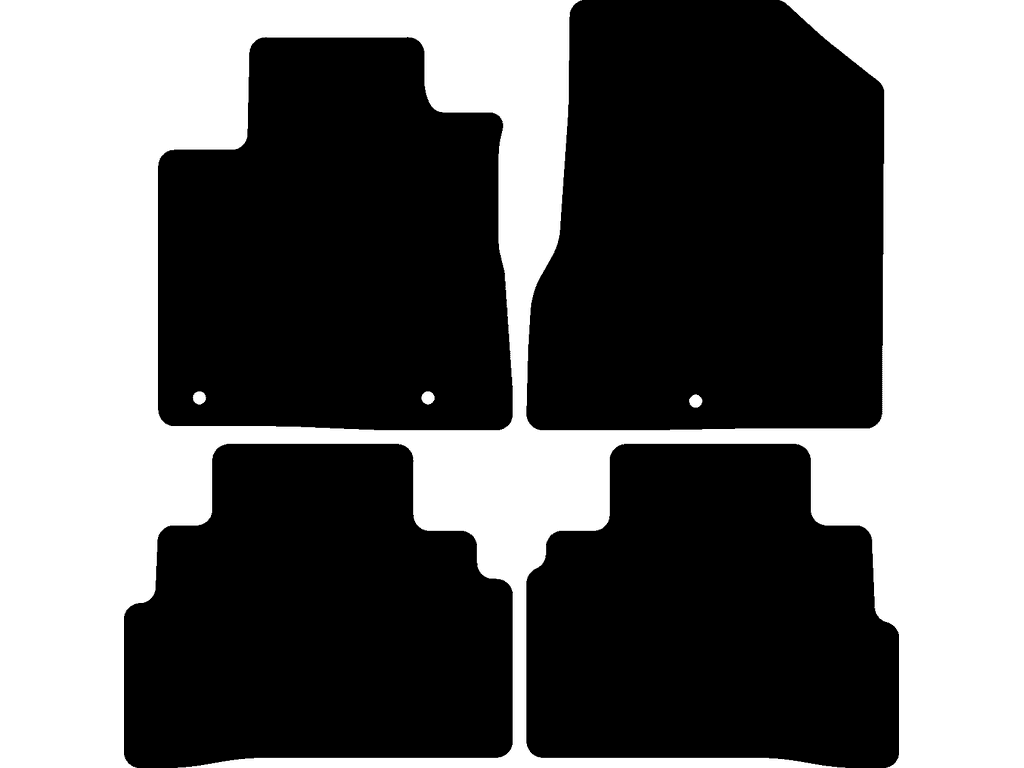 Automatten voor Nissan Murano Z51 2008 - 2016