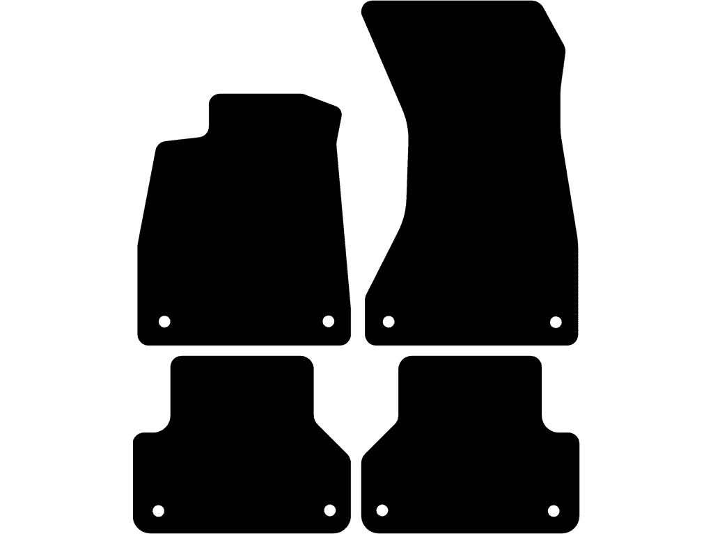 Avant / Limousine / Allroad Quattro | Met bevestiging op de achtermatten