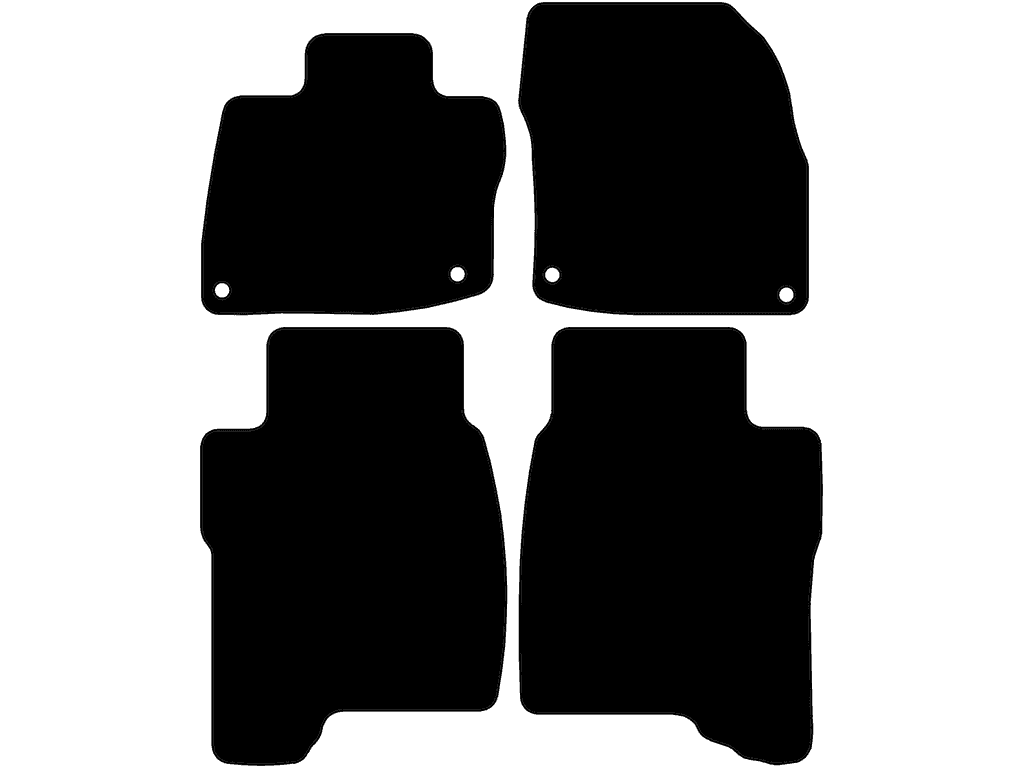 3/5-deurs | Bijrijder met bevestiging | Bevestigingssysteem: Clips (met ovaal oog) | Variant 1