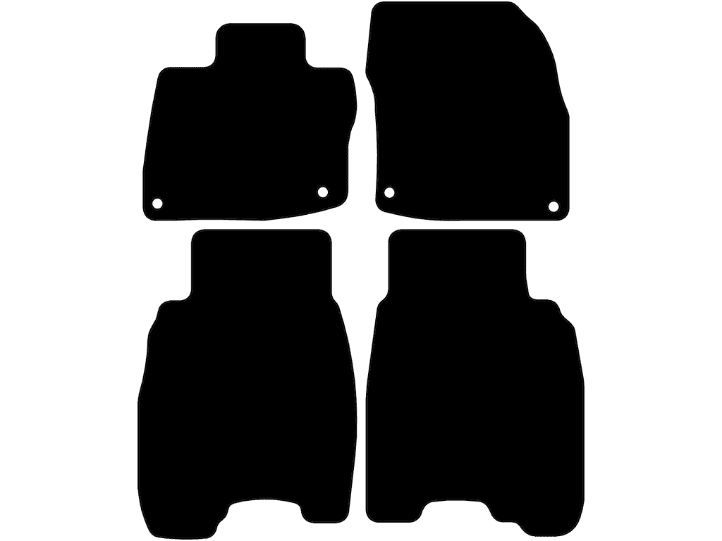 3/5-deurs | Bijrijder met bevestiging | Bevestigingssysteem: Clips (met ovaal oog) | Variant 2