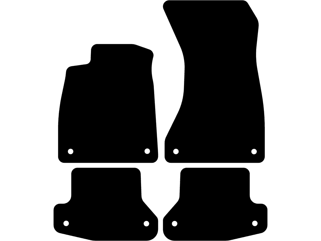 Coupé | Met bevestiging op de achtermatten