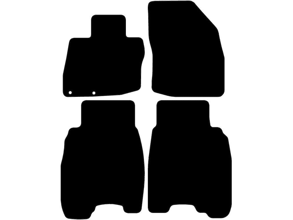 3/5-deurs | Bijrijder zonder bevestiging | Bevestigingssysteem: Clips 26 mm (met oog) | Variant 1