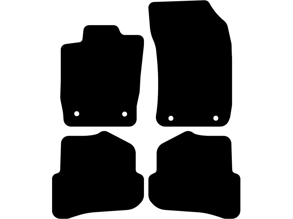 Automatten voor Audi A1 8X 2010 - 2018