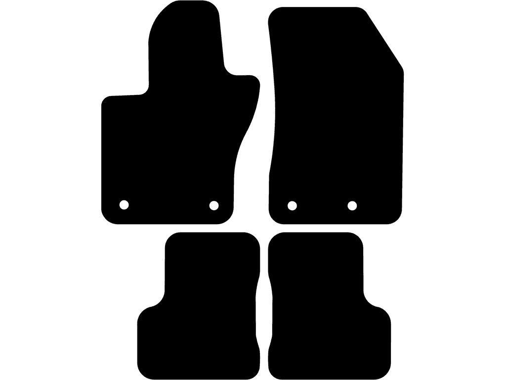 Afstand bevestigingspunten (bijrijder) 18 cm | Variant 1