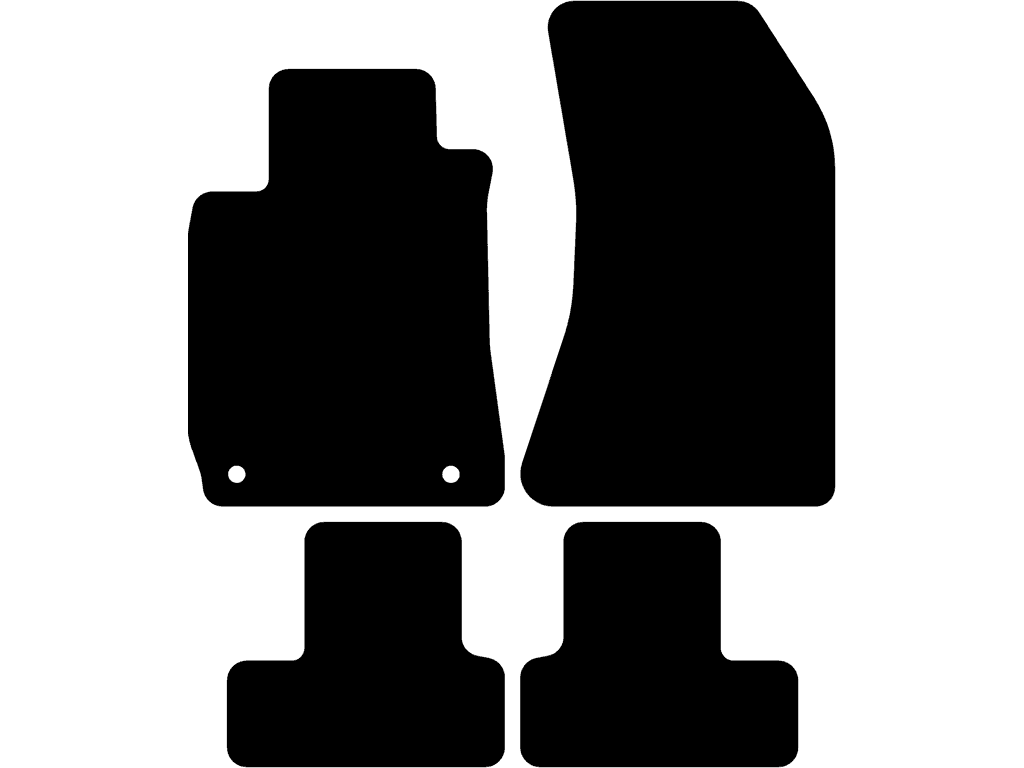 Bestuurdersmat met bevestiging