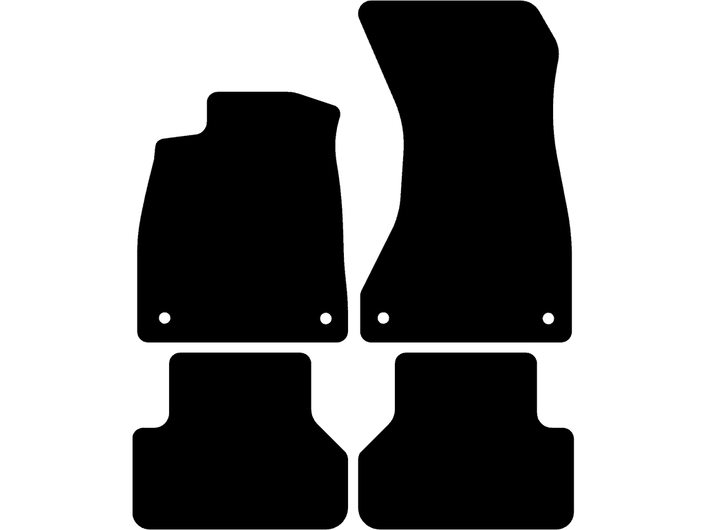 Avant / Limousine / Allroad Quattro | Zonder bevestiging op de achtermatten