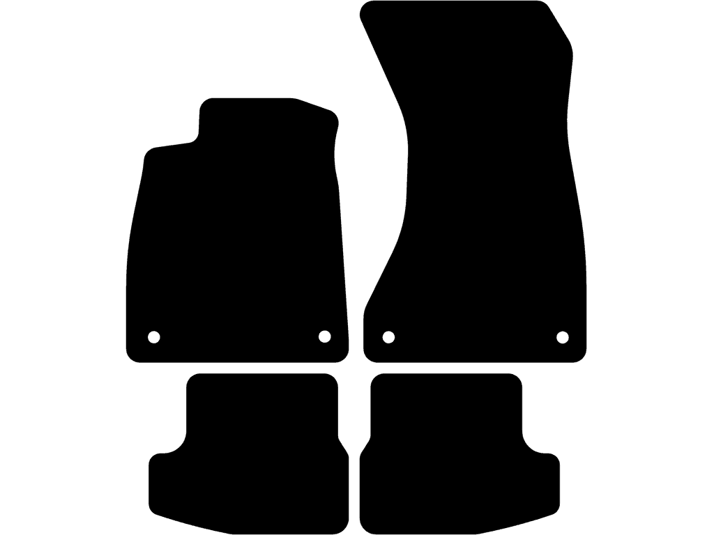 Cabriolet | Zonder bevestiging op de achtermatten