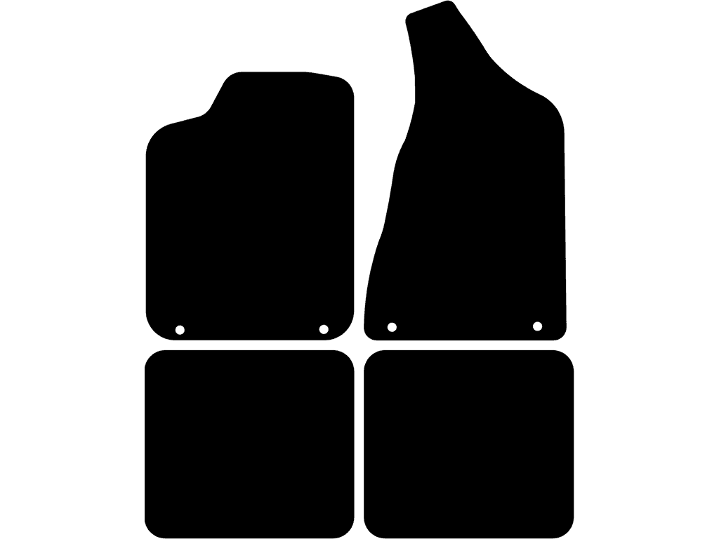 Automatten voor Audi 90 1987 - 1991