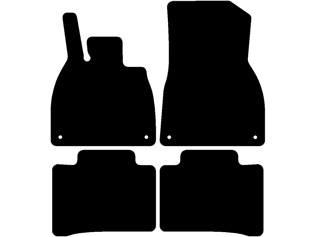 Automatten voor Mercedes EQS V297 2021 - 2026