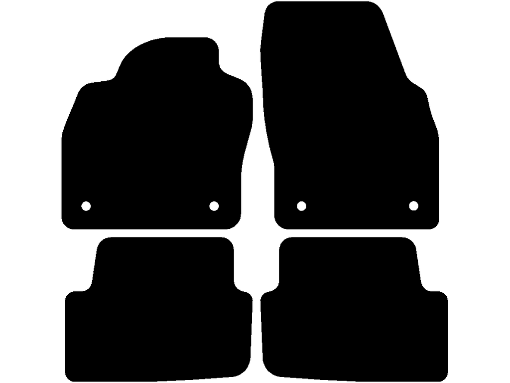 Automatten voor Volkswagen Taigo 2021 - 2026