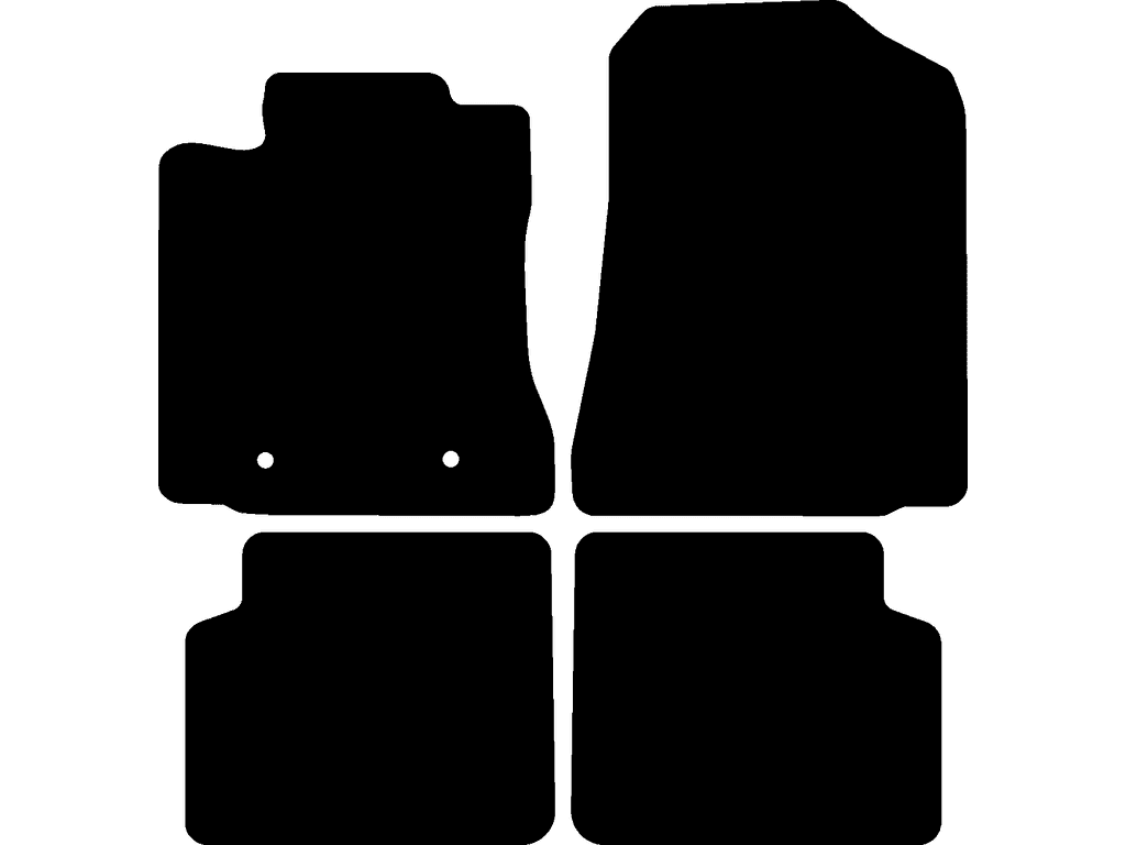 Automatten voor Toyota Corolla 2002 - 2004