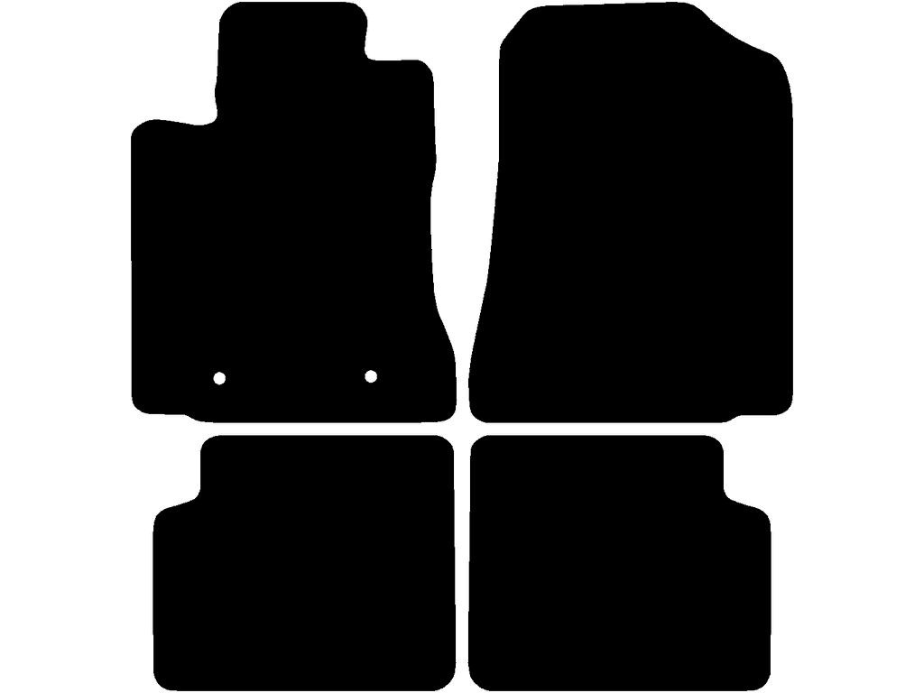 Automatten voor Toyota Corolla 2004 - 2007