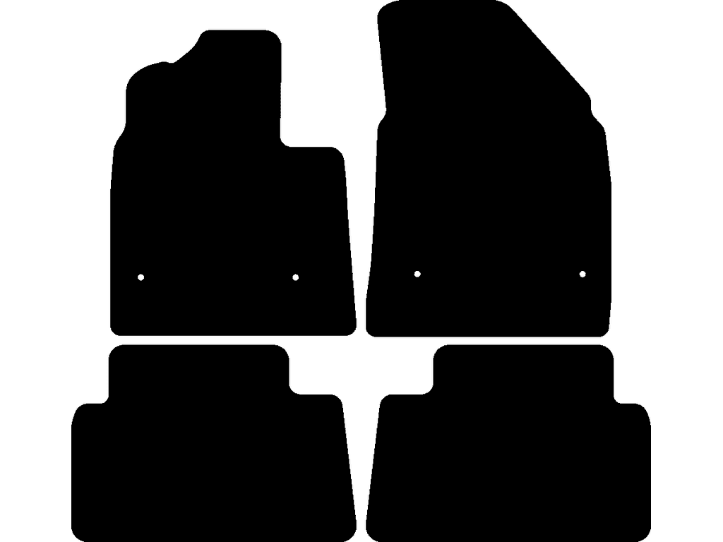 Sedan / Tourer | Twee losse achtermatten