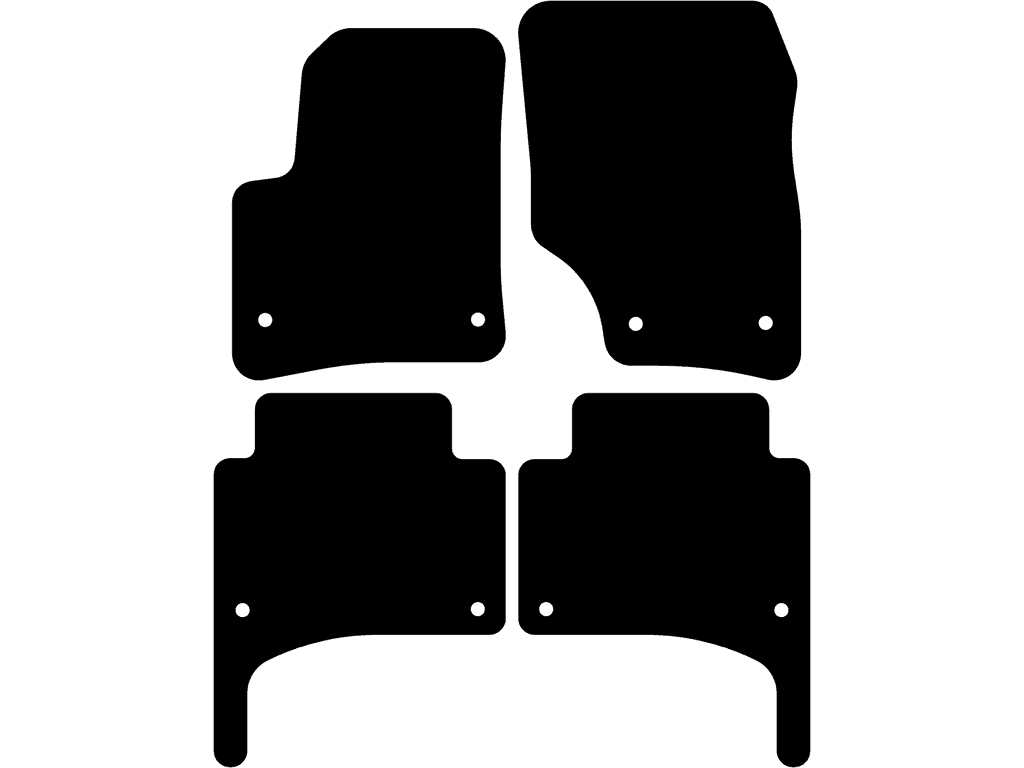 Bevestigingssysteem: Clips (met ovaal oog) met schroef