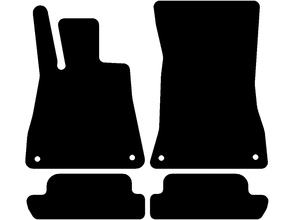 Automatten voor Mercedes SL R232 2022 - 2026