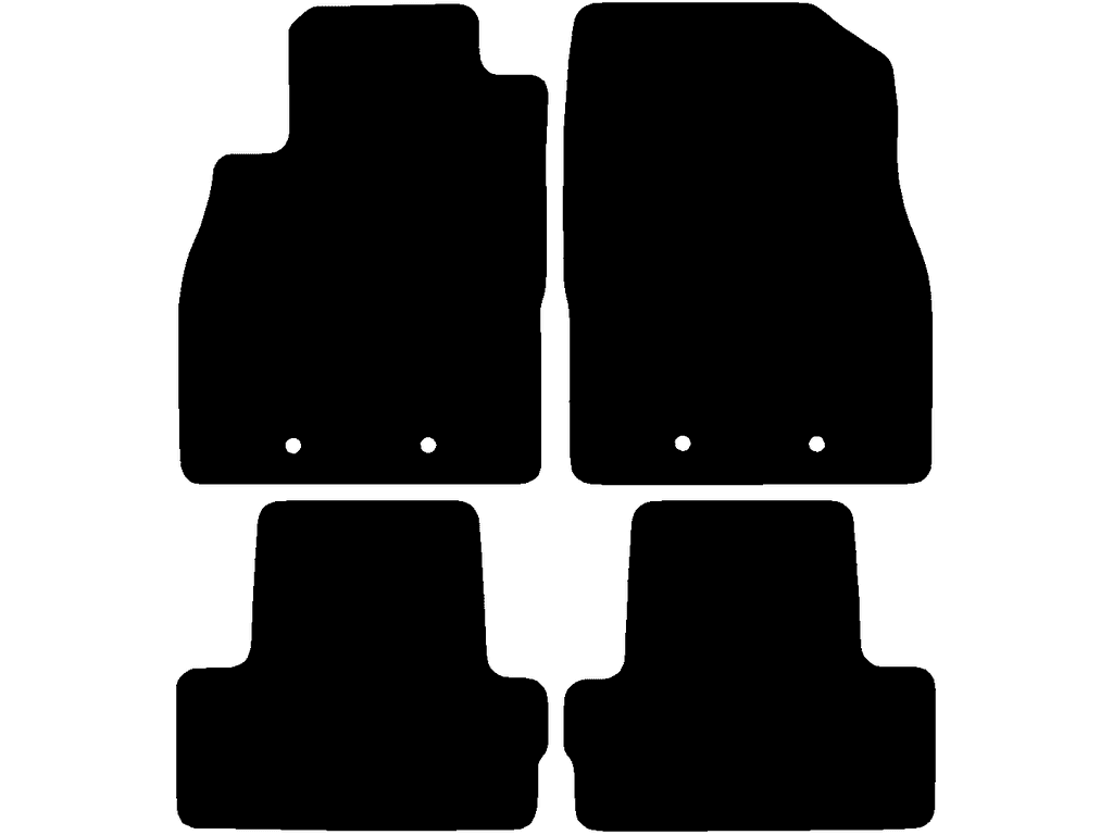 Bevestigingssysteem: Clips (dicht)