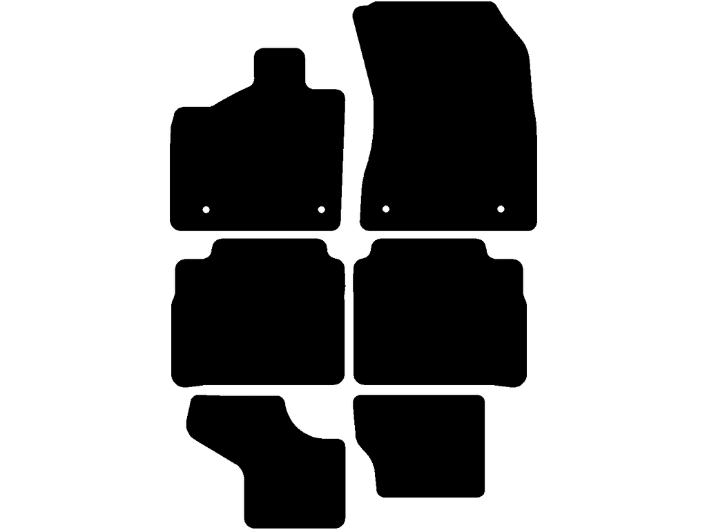 7-zits | Variant 2 | Afstand bevestigingspunten (bestuurder) 30,8 cm