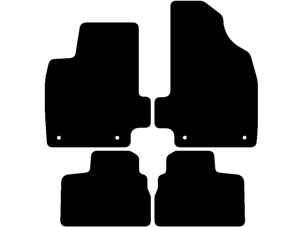 Bevestigingssysteem: Clips (met ovaal oog) met schroef