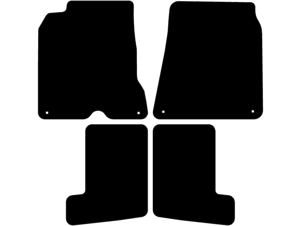 Brandstof/kofferbak knop op de deur | Bevestigingssysteem: Clips (dicht)