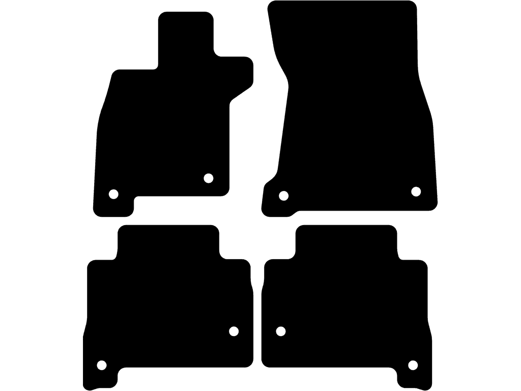 Automatten voor Lexus LS 500h 2018 - 2025