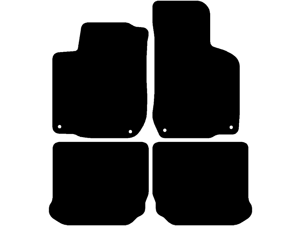 3/5-deurs / Variant | Bevestigingssysteem: Clips (dicht)