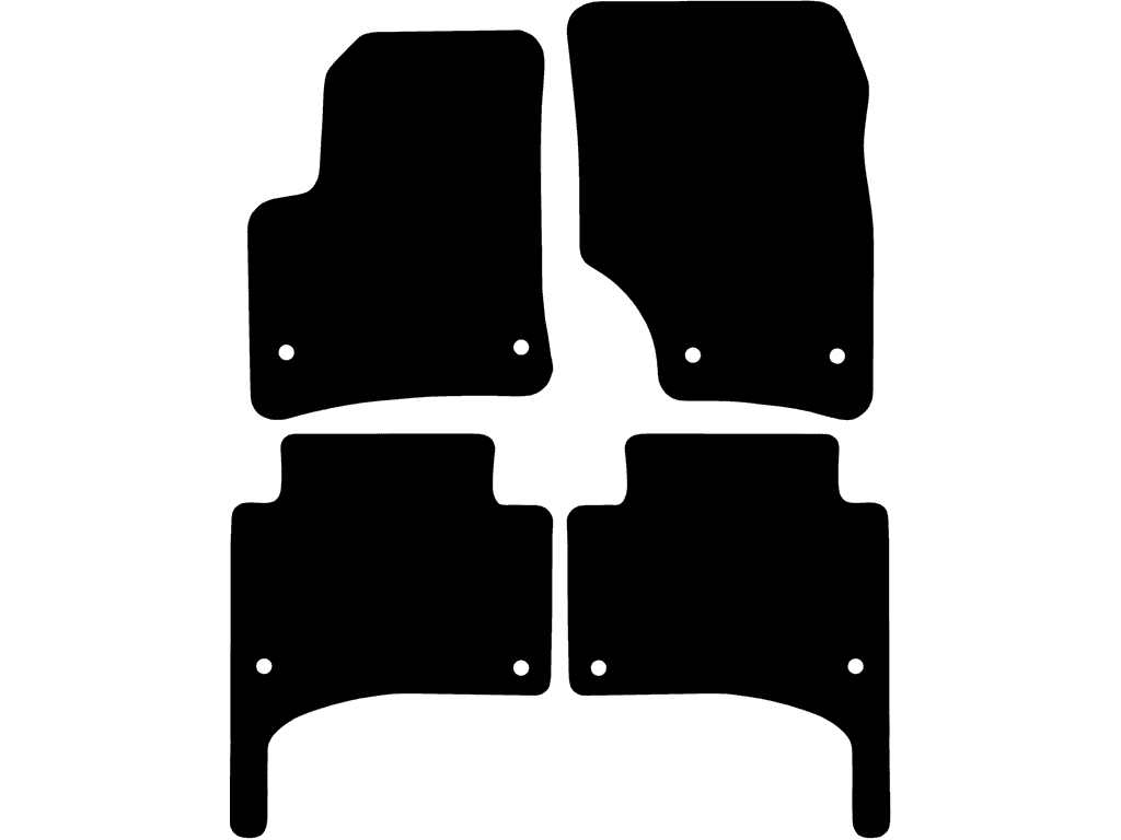 Automatten voor Porsche Cayenne 9PA 2003 - 2010