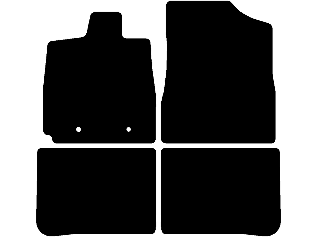 Automatten voor BYD Han 2022 - 2026