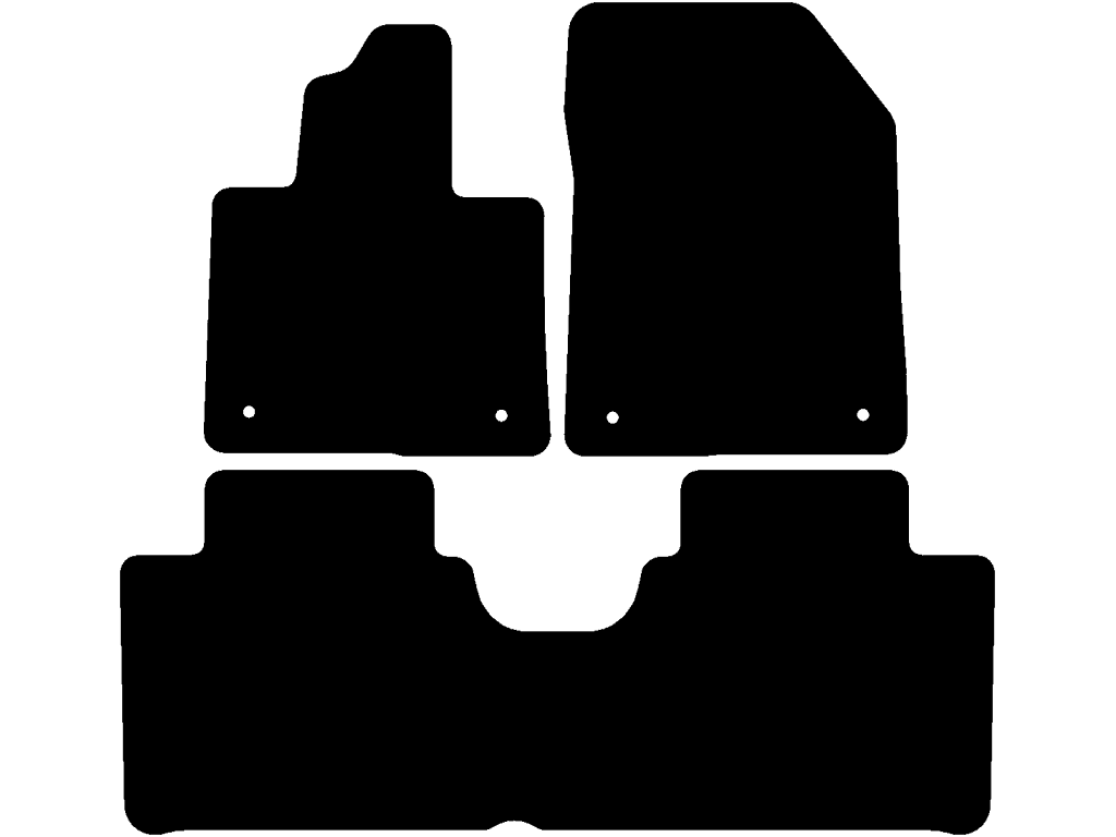 Automatten voor Smart #1 2023 - 2025