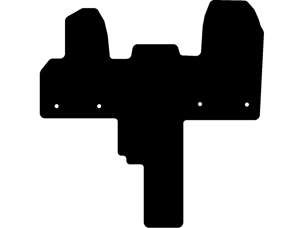 Camper | Custom Nugget | Automaat | Conventionele parkeerrem tussen de stoelen