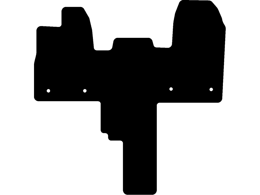 Camper | Custom Nugget | Handgeschakeld | Conventionele parkeerrem tussen de stoelen