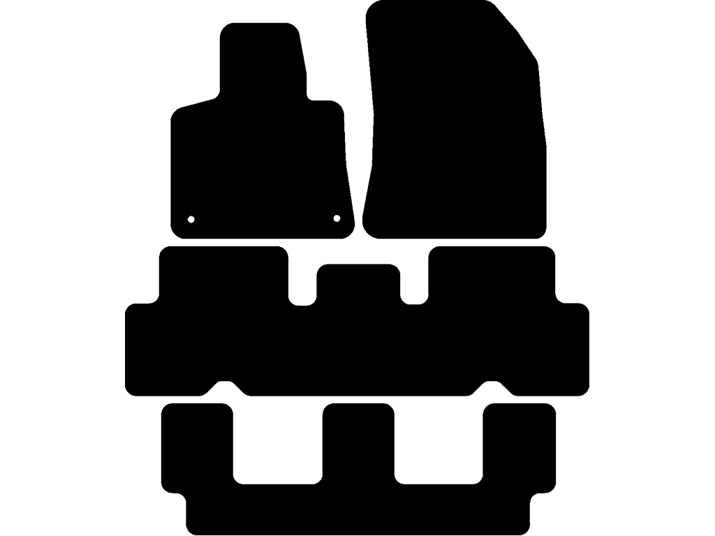 Grand 7-zits | Met 12 volt aansluiting voor 2e zitrij