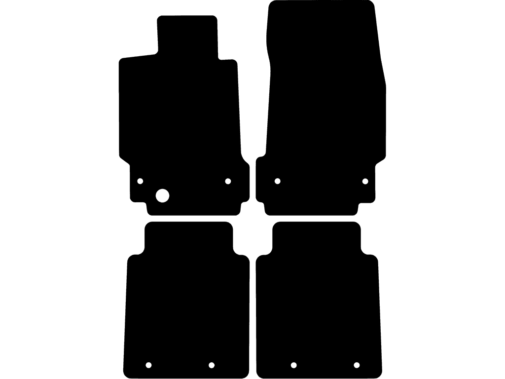 Automatten voor Maserati Quattroporte V 2003 - 2013