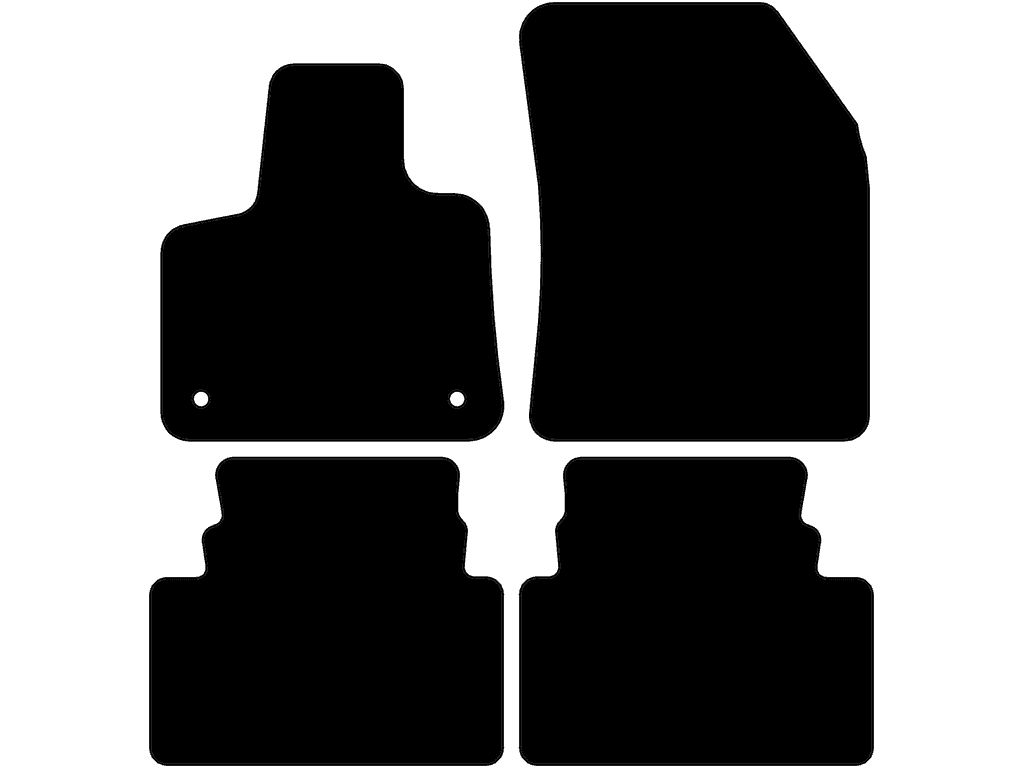 C5 Aircross | Benzine/Diesel | Twee losse achtermatten